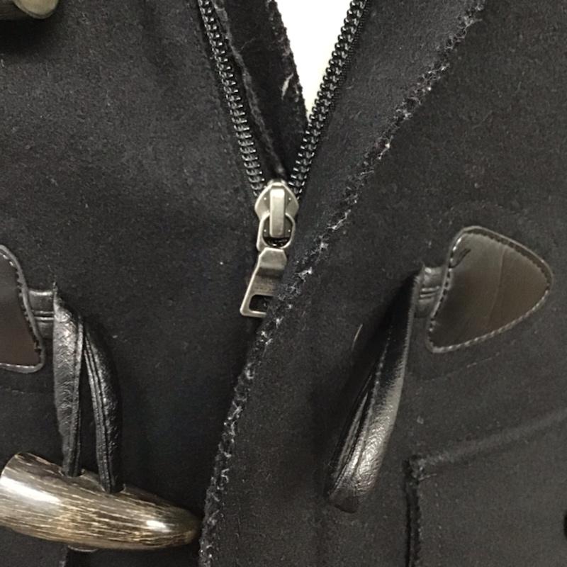 バーバリーブラックレーベル BURBERRY BLACK LABEL コート コート一般 BMP76-128-09 ダッフル L ワンポイント 黒 / ブラック / メンズ USED 古着 中古 10071897