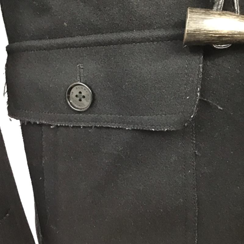 バーバリーブラックレーベル BURBERRY BLACK LABEL コート コート一般 BMP76-128-09 ダッフル L ワンポイント 黒 / ブラック / メンズ USED 古着 中古 10071897