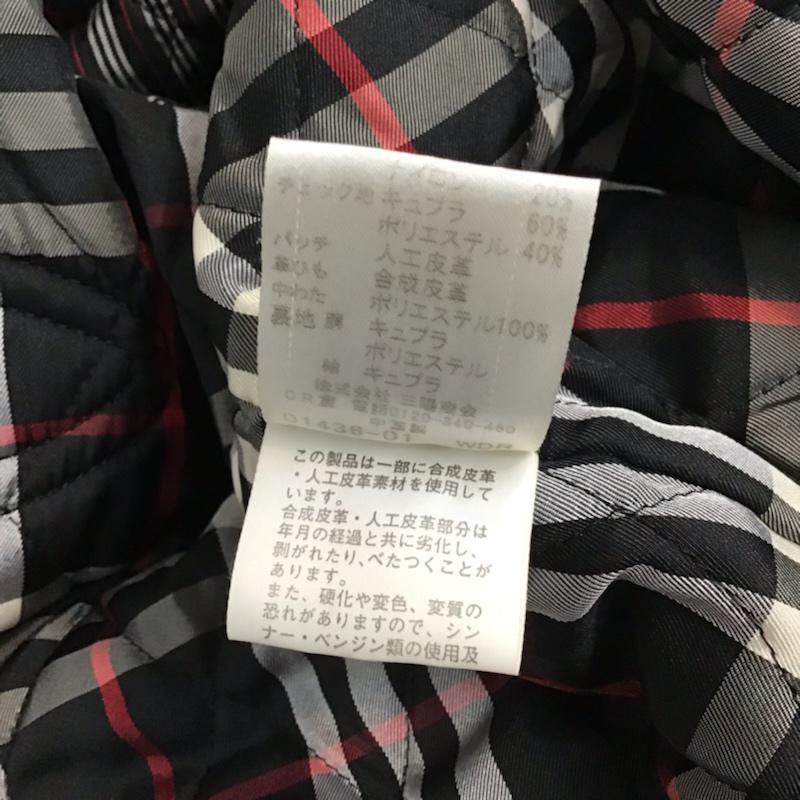 バーバリーブラックレーベル BURBERRY BLACK LABEL コート コート一般 BMP76-128-09 ダッフル L ワンポイント 黒 / ブラック / メンズ USED 古着 中古 10071897