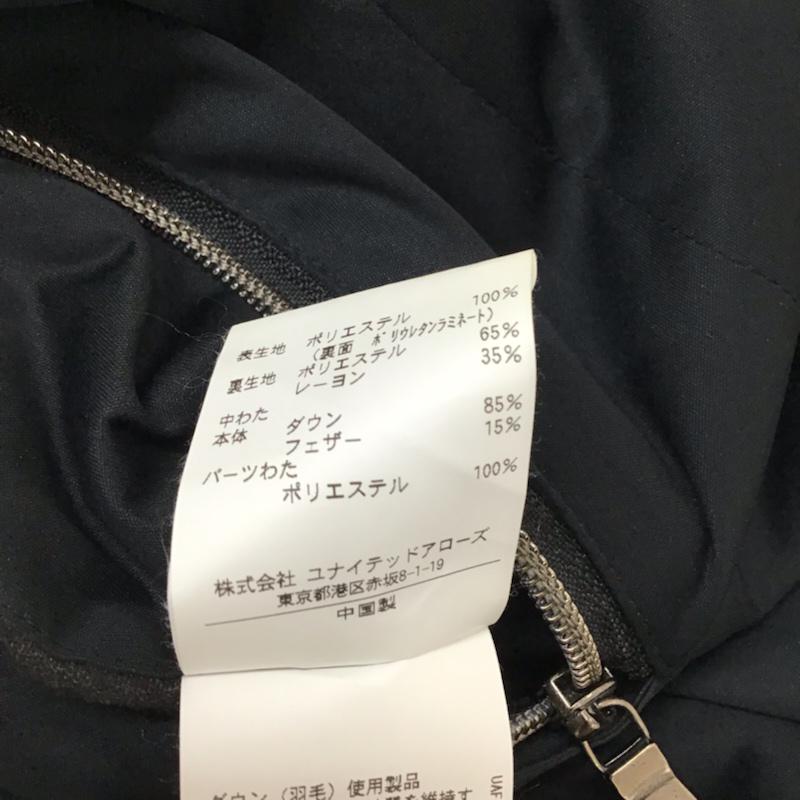 ユナイテッドアローズ UNITED ARROWS ジャケット、上着 ダウンベスト 1125-174-3883 フェザー S 無地 黒 / ブラック / レディース USED 古着 中古 10071911
