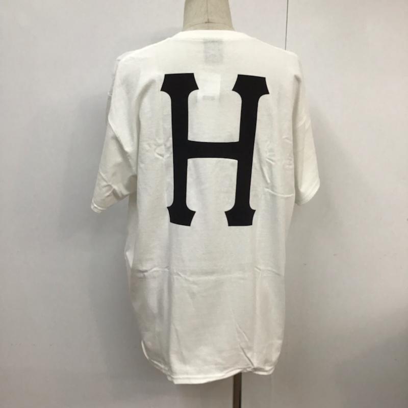 ハフ HUF Tシャツ 半袖 TS01048 クラシックHロゴ タグ付き XL ロゴ、文字 白 / ホワイト / メンズ USED 古着 中古 10071932