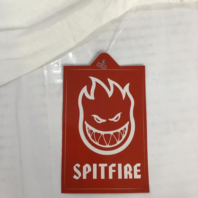 スピットファイア spitfire Tシャツ 半袖 CLASSIC SWIRL OVERLAY TEE L プリント 白 / ホワイト / メンズ USED 古着 中古 10071933