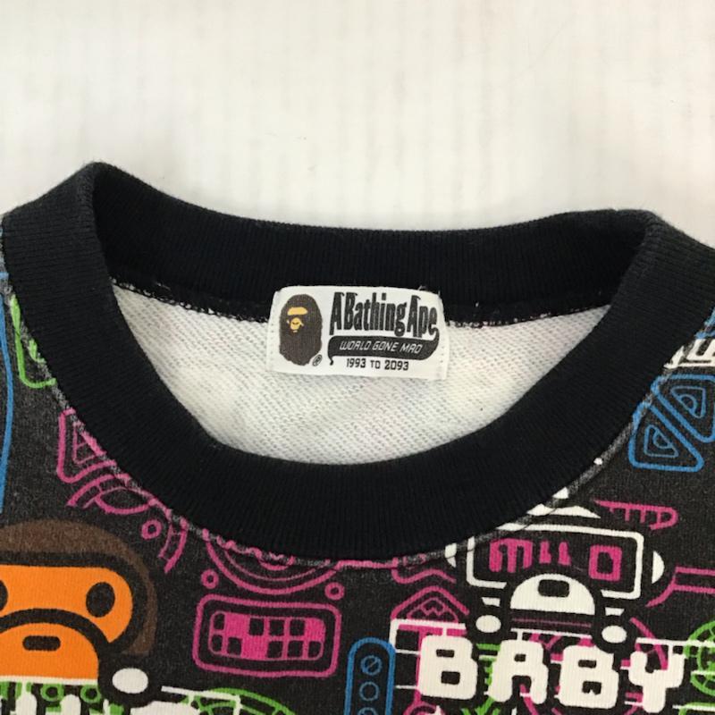 アベイシングエイプ A BATHING APE トレーナー 長袖 002SWC302504X スウェット FREE 総柄 マルチカラー / マルチカラー / メンズ USED 古着 中古 10071944