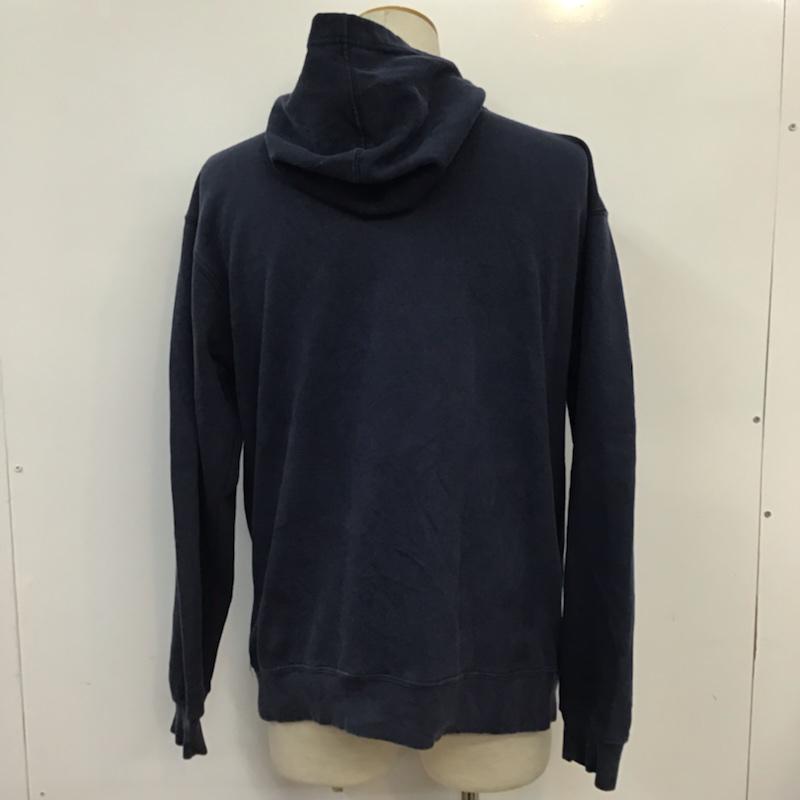 古着 USED パーカー 長袖 プルオーバー XL プリント 紺 / ネイビー / メンズ USED 古着 中古 10071994