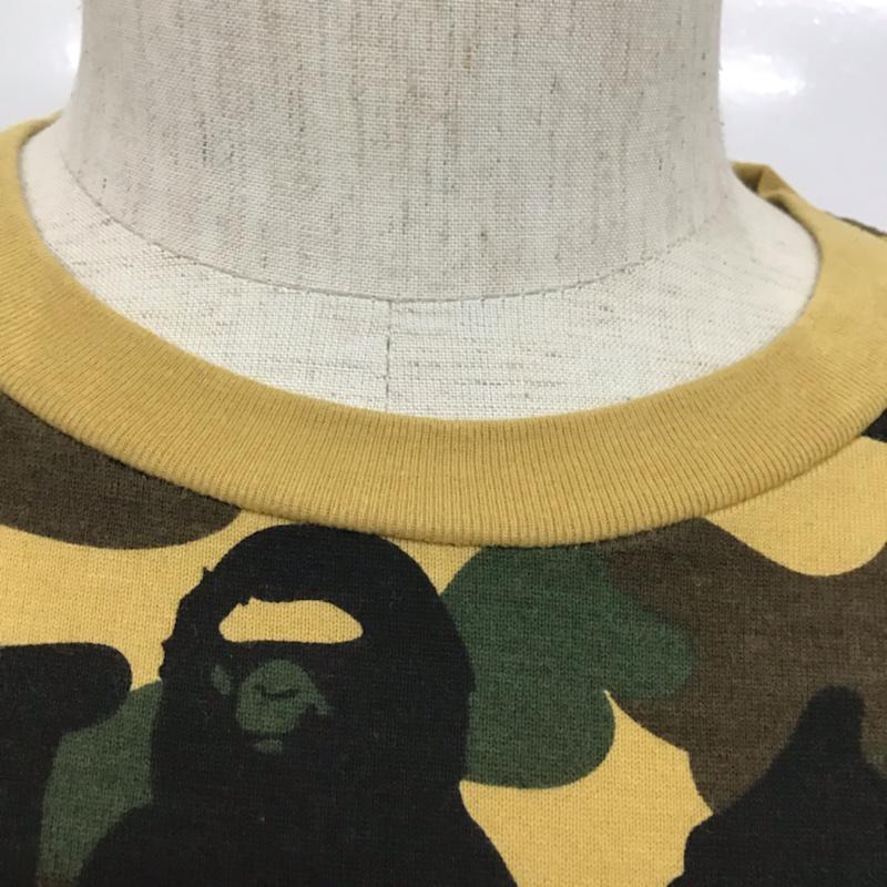 アベイシングエイプ A BATHING APE Tシャツ 半袖 001CSG231915X mastermind VS A BATHING APE ドクロ カモ柄 M プリント ベージュ / ベージュ / X 黒 / ブラック / X 茶 / ブラウン / X カーキ / カーキ / X 白 / ホワイト / メンズ USED 古着 中古 10072028