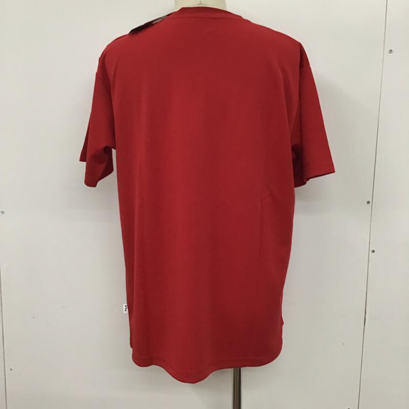 フィラ FILA Tシャツ 半袖 FM5165 再帰反射 吸水速乾 タグ付き LL ロゴ、文字 赤 / レッド / メンズ USED 古着 中古 10072043