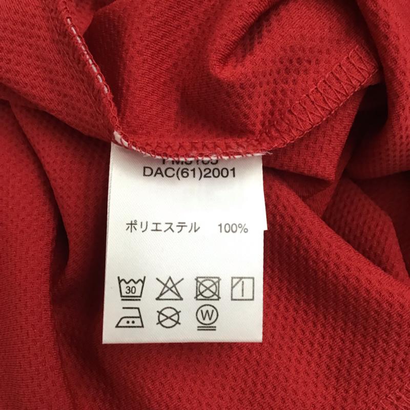 フィラ FILA Tシャツ 半袖 FM5165 再帰反射 吸水速乾 タグ付き LL ロゴ、文字 赤 / レッド / メンズ USED 古着 中古 10072044
