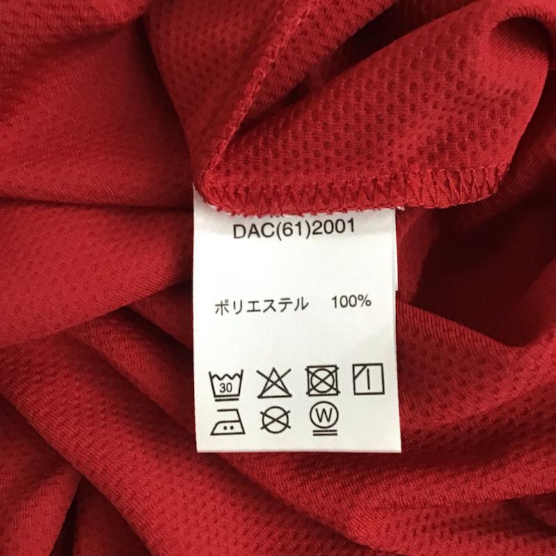 フィラ FILA Tシャツ 半袖 FM5165 再帰反射 吸水速乾 タグ付き L ロゴ、文字 赤 / レッド / メンズ USED 古着 中古 10072045