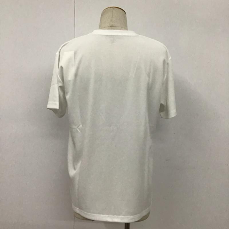 フィラ FILA Tシャツ 半袖 FM5165 再帰反射 吸水速乾 タグ付き L ロゴ、文字 白 / ホワイト / メンズ USED 古着 中古 10072049