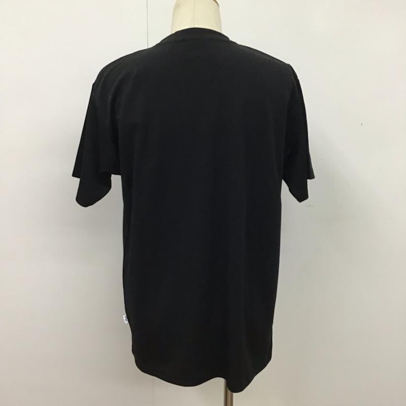 フィラ FILA Tシャツ 半袖 FM5165 再帰反射 吸水速乾 タグ付き LL ロゴ、文字 黒 / ブラック / メンズ USED 古着 中古 10072055