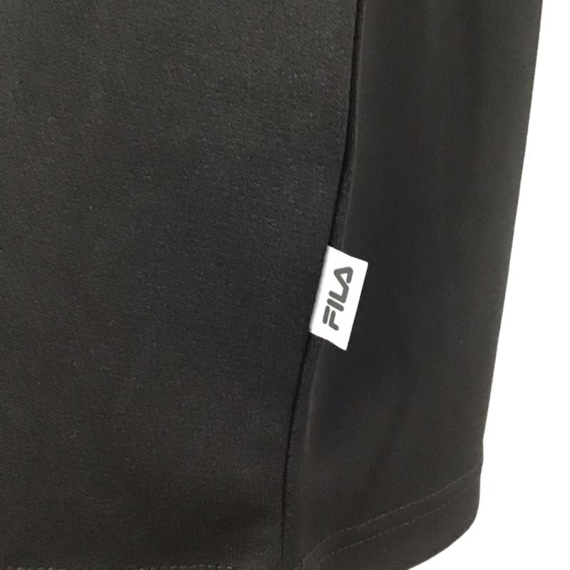 フィラ FILA Tシャツ 半袖 FM5165 再帰反射 吸水速乾 タグ付き LL ロゴ、文字 黒 / ブラック / メンズ USED 古着 中古 10072055