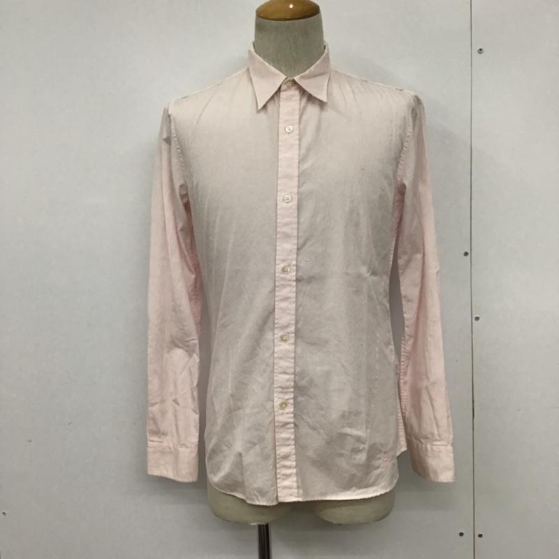 ヒステリックグラマー トリプルエックス THEE HYSTERIC XXX シャツ、ブラウス 長袖 5AH-0221 コットン S 無地 桃 / ピンク / メンズ USED 古着 中古 10072099