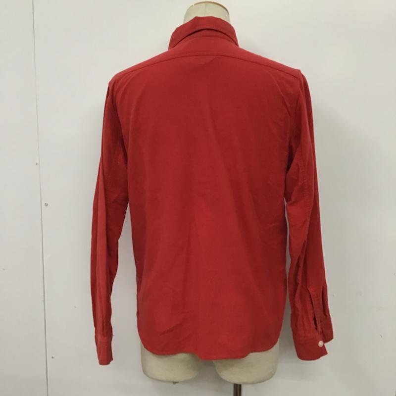 テンダーロイン TENDERLOIN シャツ、ブラウス 長袖 XS 無地 赤 / レッド / メンズ USED 古着 中古 10072108