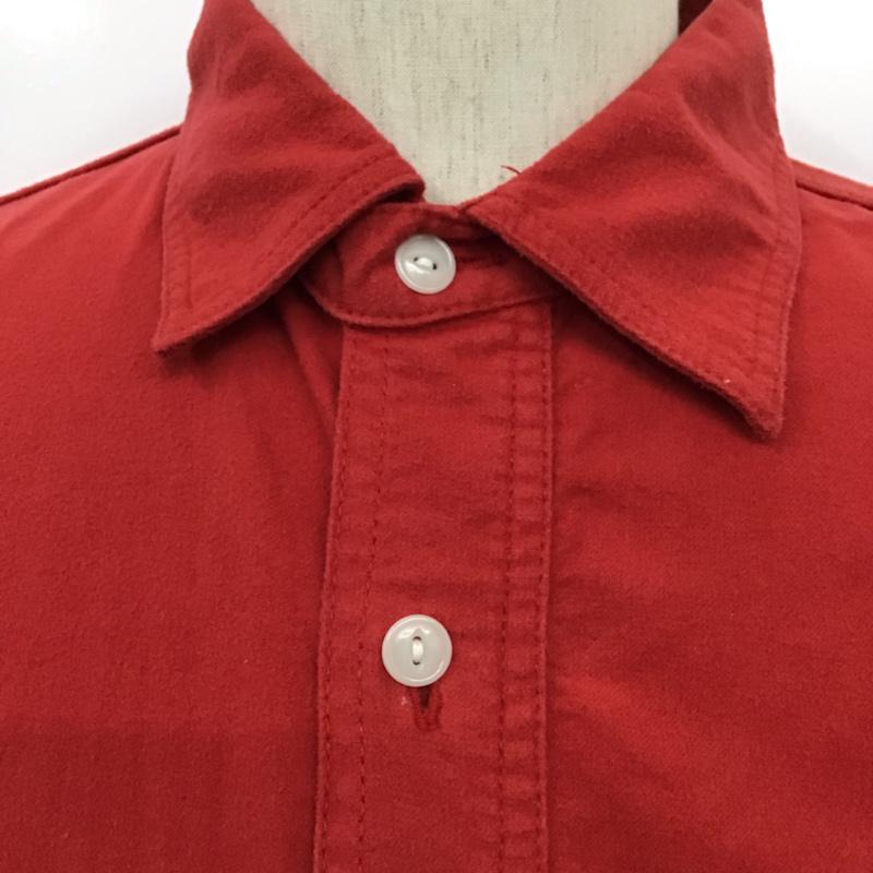 テンダーロイン TENDERLOIN シャツ、ブラウス 長袖 XS 無地 赤 / レッド / メンズ USED 古着 中古 10072108