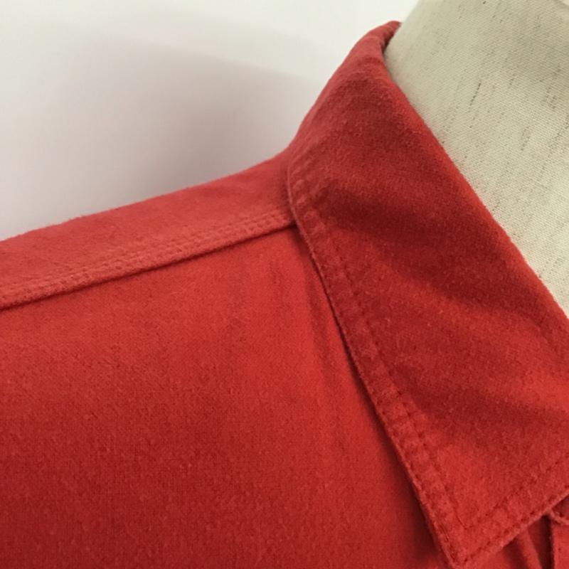テンダーロイン TENDERLOIN シャツ、ブラウス 長袖 XS 無地 赤 / レッド / メンズ USED 古着 中古 10072108