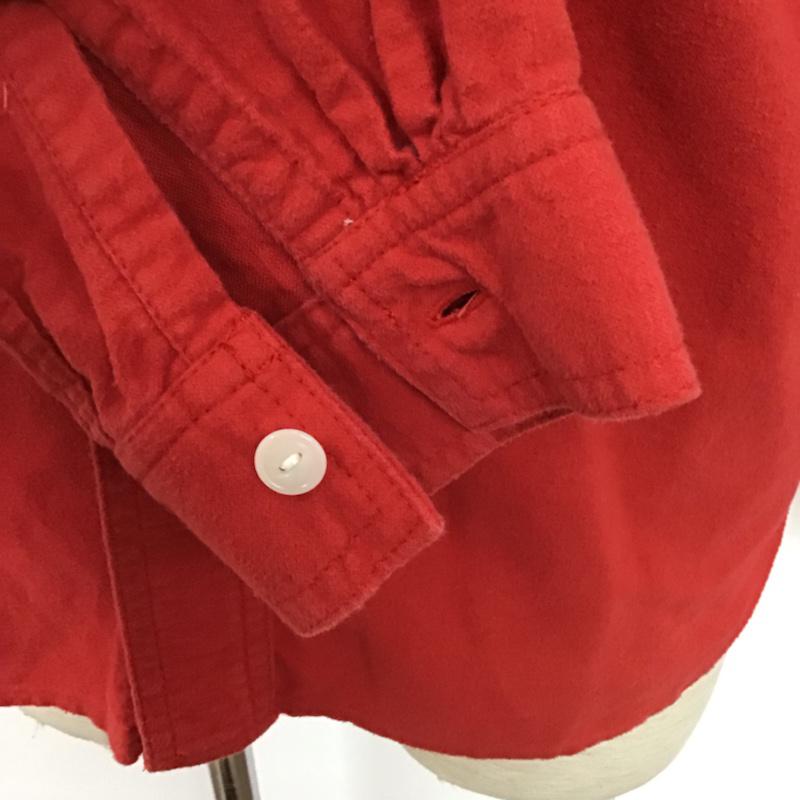 テンダーロイン TENDERLOIN シャツ、ブラウス 長袖 XS 無地 赤 / レッド / メンズ USED 古着 中古 10072108