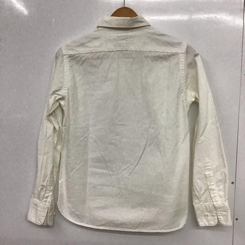 ブルーナボイン BRUNABOINNE シャツ、ブラウス 長袖 4055P-00 ボタンダウン 無地 白 / ホワイト / メンズ USED 古着 中古 10072110