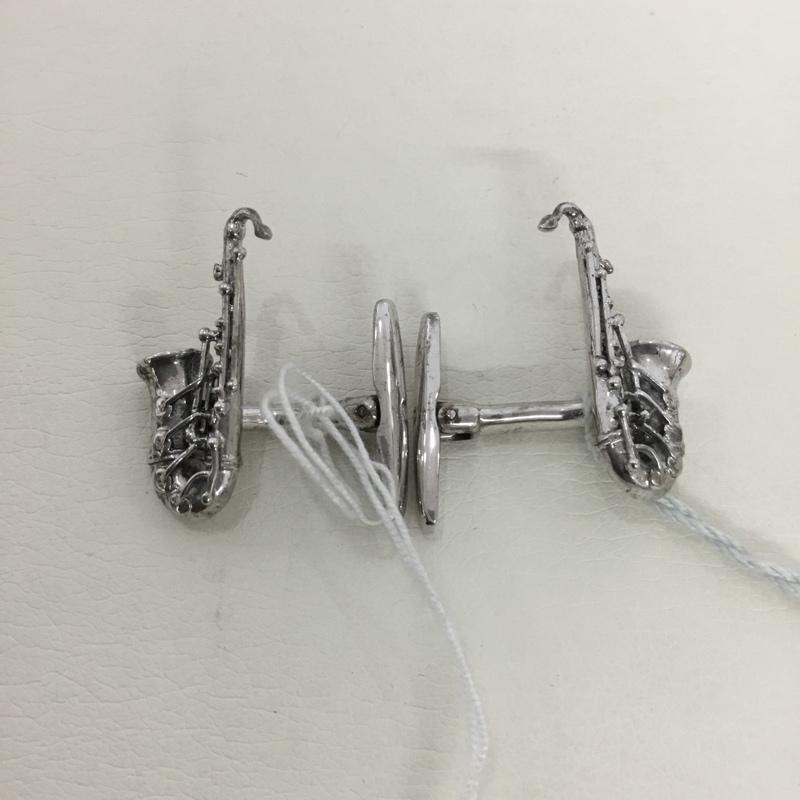 アトゥ ウォモ ATOUT UOMO ファッション小物 ファッション小物 カフス サックス 無地 銀 / シルバー / メンズ USED 古着 中古 10072111