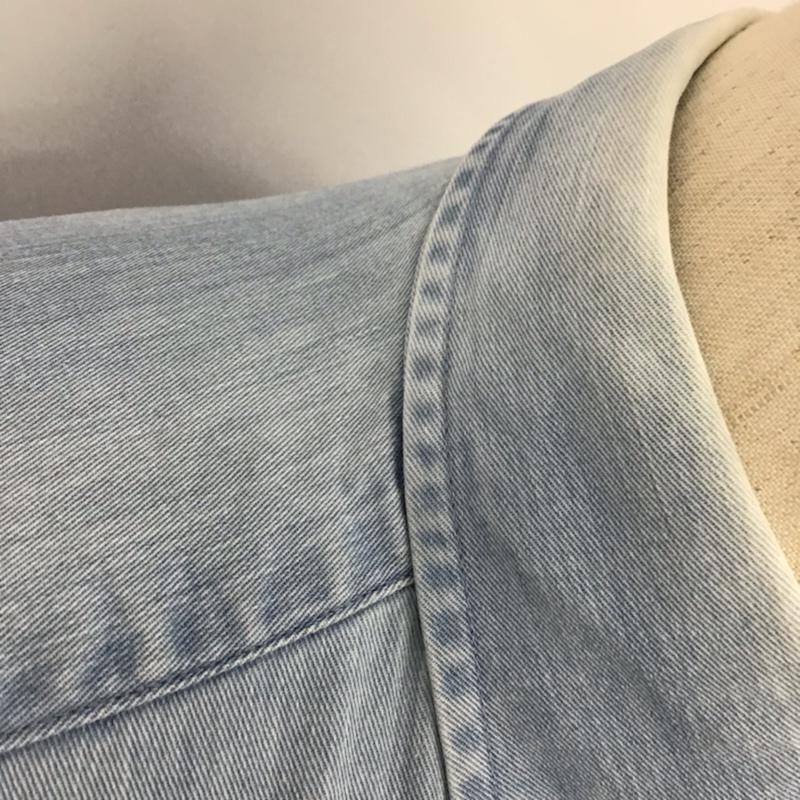 グリーンレーベルリラクシング green label relaxing シャツ、ブラウス 長袖 3211-166-1658 ボタンダウン S 無地 水色 / ライトブルー / メンズ USED 古着 中古 10072112
