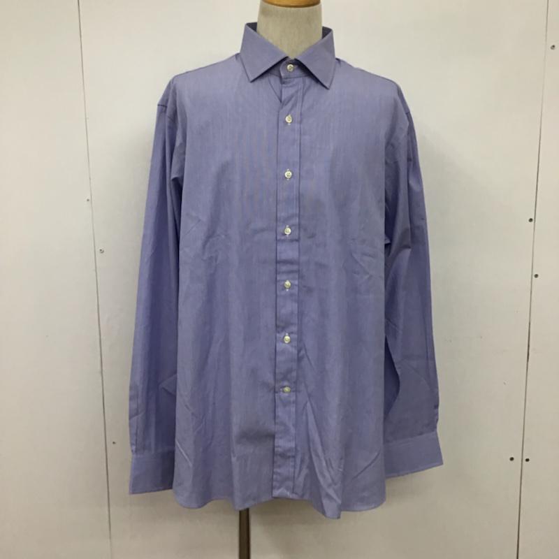 ポロラルフローレン POLO RALPH LAUREN シャツ、ブラウス 長袖 コットン 水色 / ライトブルー / メンズ USED 古着 中古 10072121