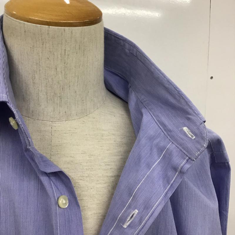 ポロラルフローレン POLO RALPH LAUREN シャツ、ブラウス 長袖 コットン 水色 / ライトブルー / メンズ USED 古着 中古 10072121