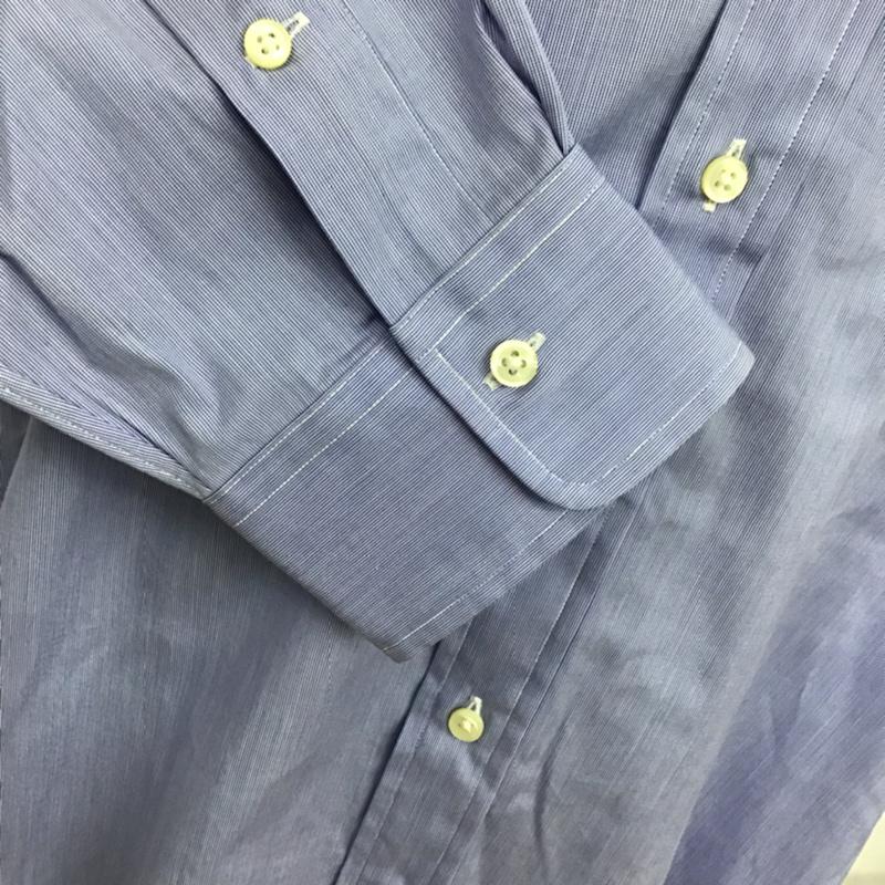 ポロラルフローレン POLO RALPH LAUREN シャツ、ブラウス 長袖 コットン 水色 / ライトブルー / メンズ USED 古着 中古 10072121