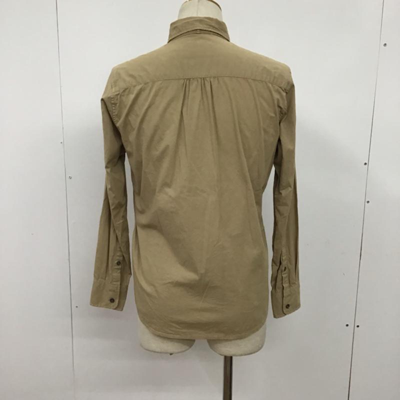 エンタブラチュアアンドオーダー Enterblature and orders シャツ、ブラウス 長袖 M 無地 ベージュ / ベージュ / メンズ USED 古着 中古 10072123
