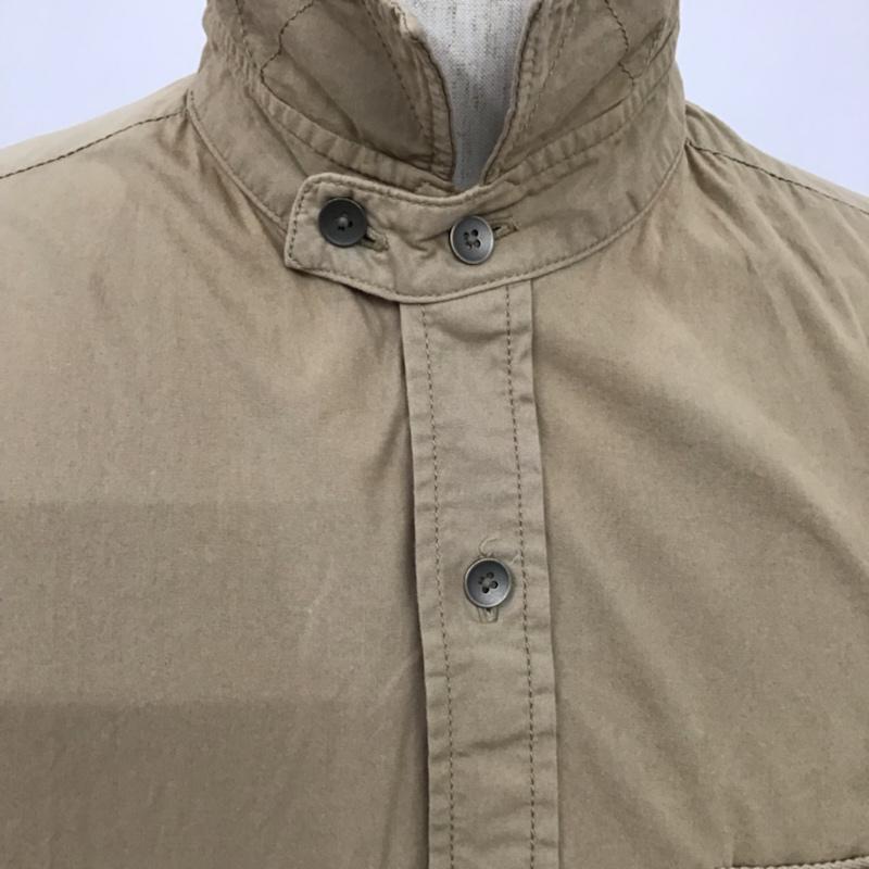 エンタブラチュアアンドオーダー Enterblature and orders シャツ、ブラウス 長袖 M 無地 ベージュ / ベージュ / メンズ USED 古着 中古 10072123