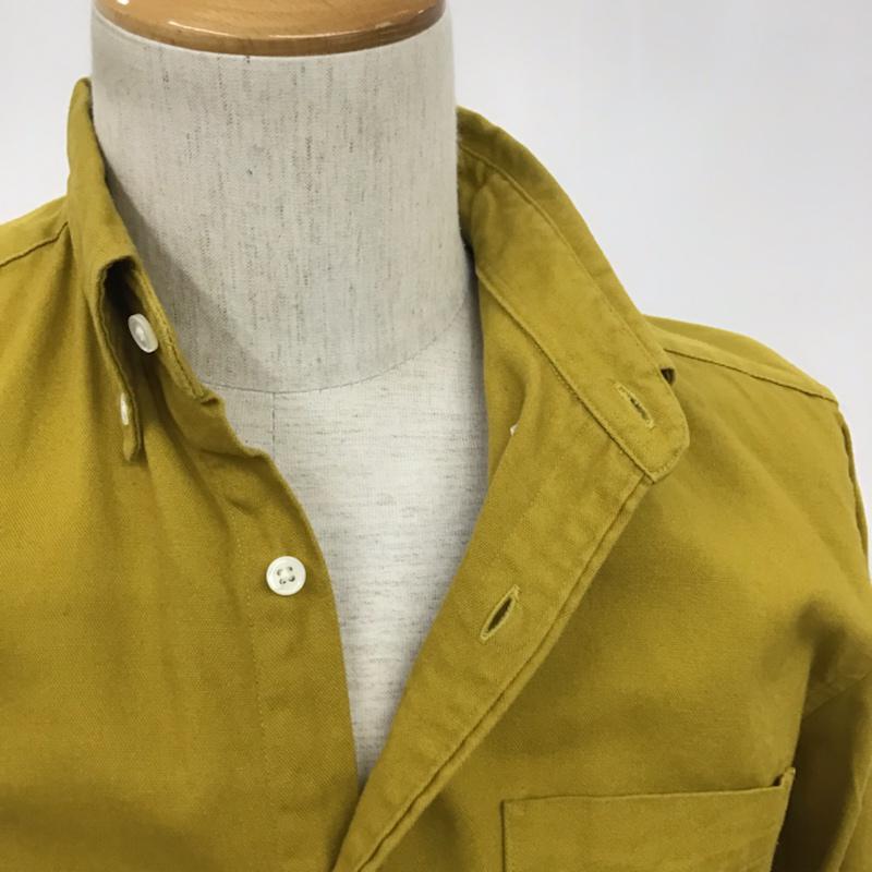 フリークスストア FREAK'S STORE シャツ、ブラウス 長袖 141-1015 ボタンダウン S 無地 マスタード / マスタード / メンズ USED 古着 中古 10072126