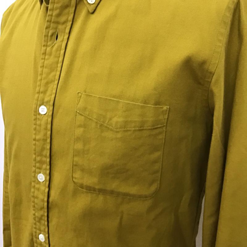 フリークスストア FREAK'S STORE シャツ、ブラウス 長袖 141-1015 ボタンダウン S 無地 マスタード / マスタード / メンズ USED 古着 中古 10072126