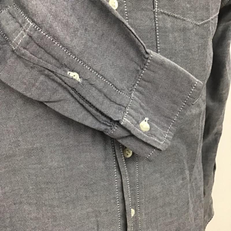 スタンダード カリフォルニア STANDARD CALIFORNIA シャツ、ブラウス 長袖 ボタンダウン 無地 灰 / グレー / メンズ USED 古着 中古 10072127