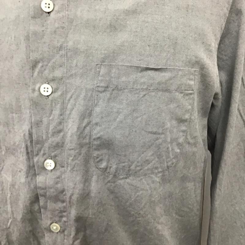 ギルティーパーティーズ GUILTYPARTIES シャツ、ブラウス 長袖 12AW-OX-06 WACKO MARIA ボタンダウン S 刺繍 灰 / グレー / メンズ USED 古着 中古 10072132