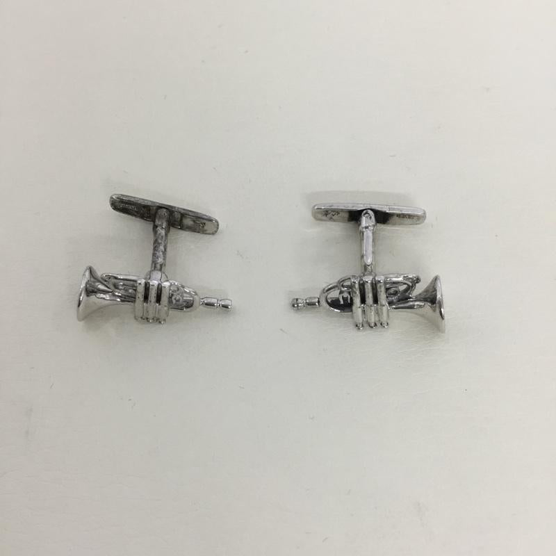 アトゥ ウォモ ATOUT UOMO ファッション小物 ファッション小物 トランペット カフス 無地 銀 / シルバー / メンズ USED 古着 中古 10072139