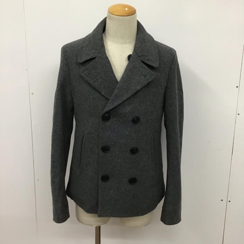 アメリカンラグシー AMERICAN RAG CIE コート ピーコート ATS-M112-C0002 ウール 3 無地 灰 / グレー / メンズ USED 古着 中古 10072174
