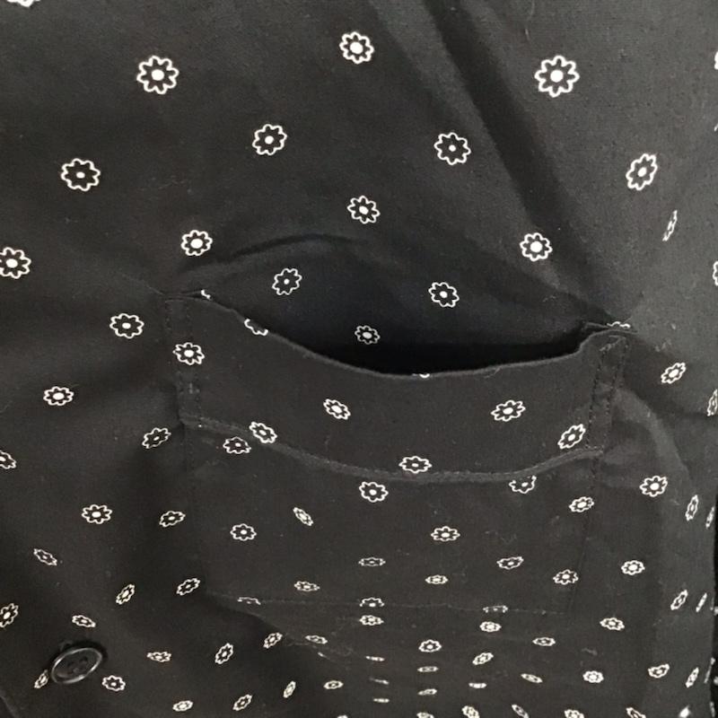 コードナンバーエイト CHORD NUMBER EIGHT シャツ、ブラウス 長袖 N8M1H1-SH02 PAJAMA SHIRT パジャマシャツ XS 総柄 黒 / ブラック / メンズ USED 古着 中古 10072192