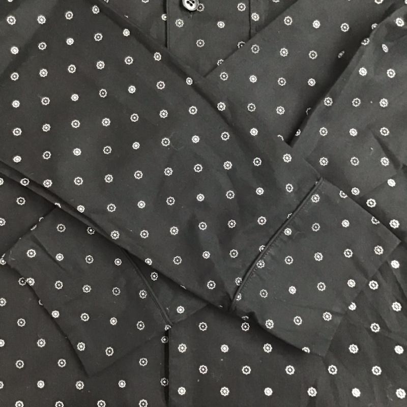 コードナンバーエイト CHORD NUMBER EIGHT シャツ、ブラウス 長袖 N8M1H1-SH02 PAJAMA SHIRT パジャマシャツ XS 総柄 黒 / ブラック / メンズ USED 古着 中古 10072192