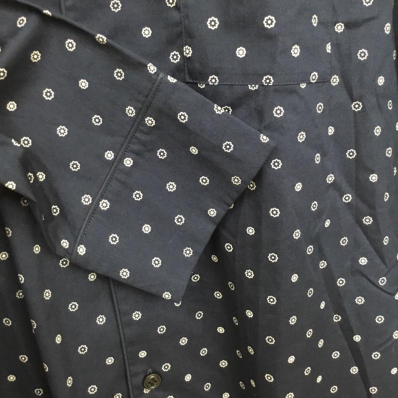 コードナンバーエイト CHORD NUMBER EIGHT シャツ、ブラウス 長袖 N8M1H1-SH02 PAJAMA SHIRT パジャマシャツ S 総柄 紺 / ネイビー / メンズ USED 古着 中古 10072193