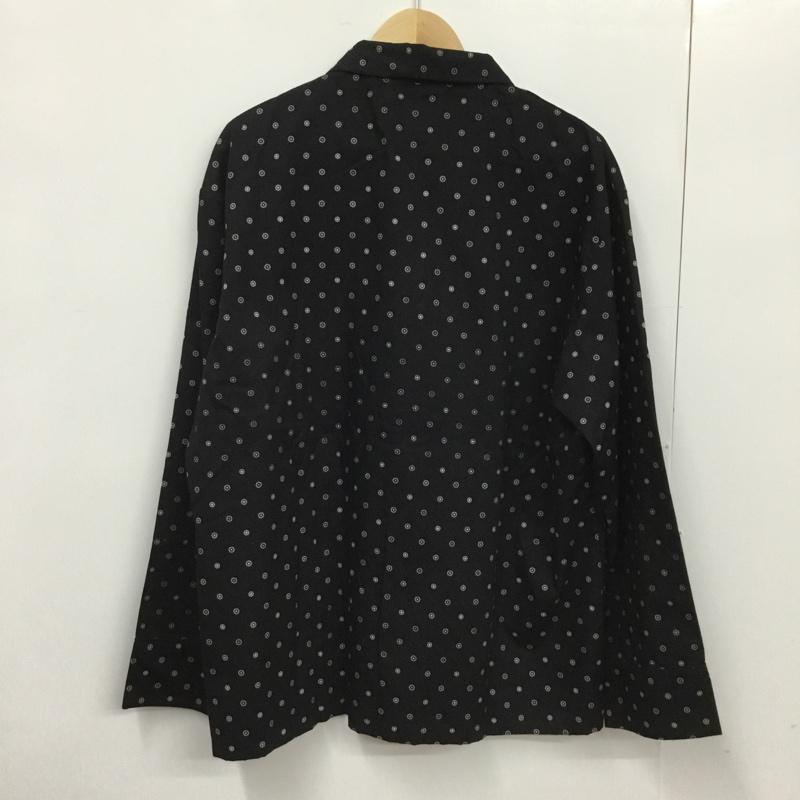 コードナンバーエイト CHORD NUMBER EIGHT シャツ、ブラウス 長袖 N8M1H1-SH02 PAJAMA SHIRT パジャマシャツ L 総柄 黒 / ブラック / メンズ USED 古着 中古 10072198
