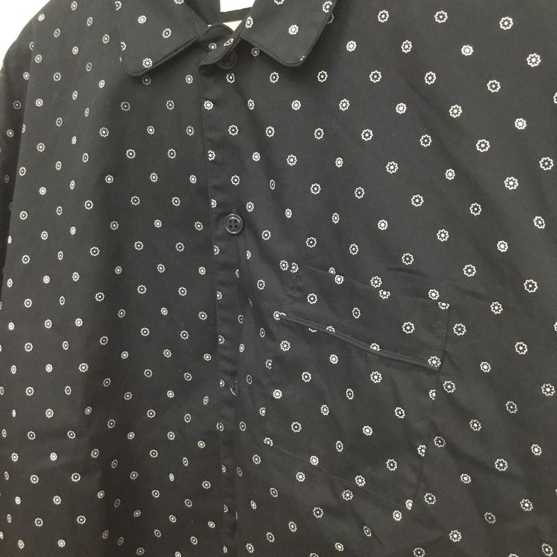 コードナンバーエイト CHORD NUMBER EIGHT シャツ、ブラウス 長袖 N8M1H1-SH02 PAJAMA SHIRT パジャマシャツ L 総柄 黒 / ブラック / メンズ USED 古着 中古 10072198