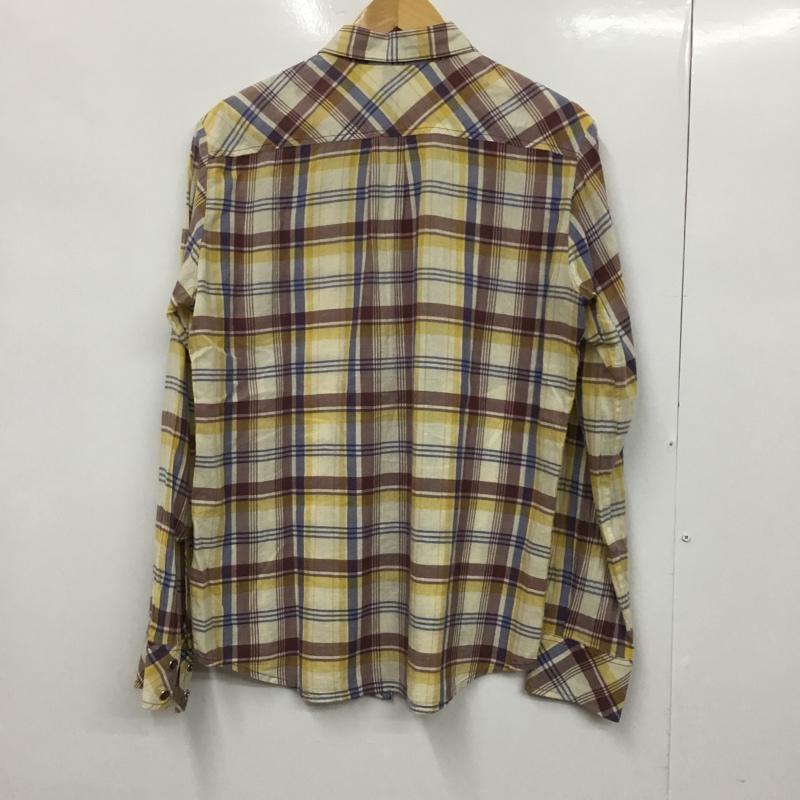 ディーゼル DIESEL シャツ、ブラウス 長袖 コットン S チェック マルチカラー / マルチカラー / メンズ USED 古着 中古 10072202