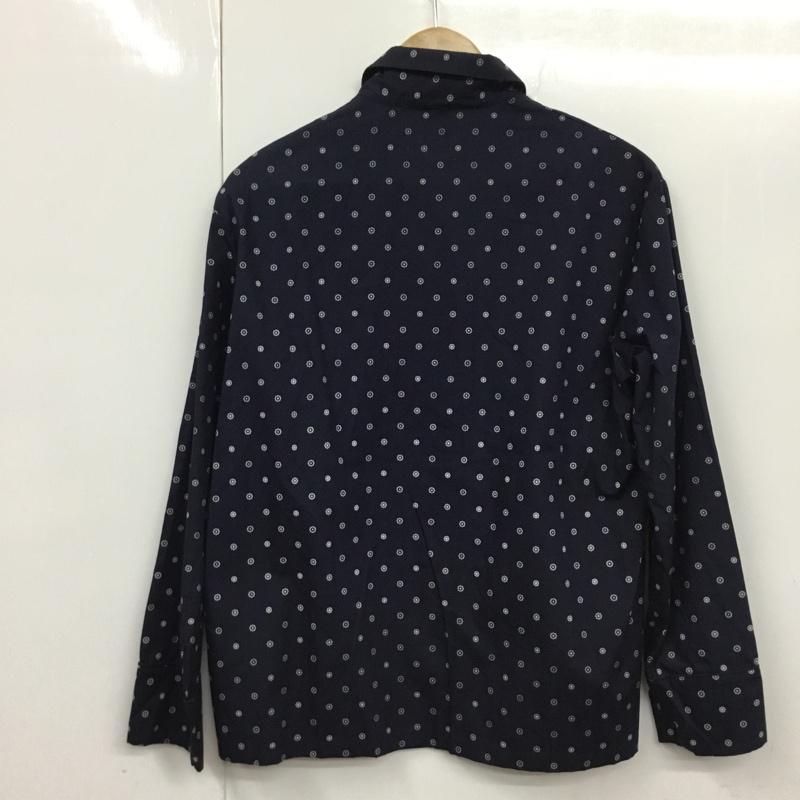 コードナンバーエイト CHORD NUMBER EIGHT シャツ、ブラウス 長袖 N8M1H1-SH02 PAJAMA SHIRT パジャマシャツ XS 総柄 紺 / ネイビー / メンズ USED 古着 中古 10072217