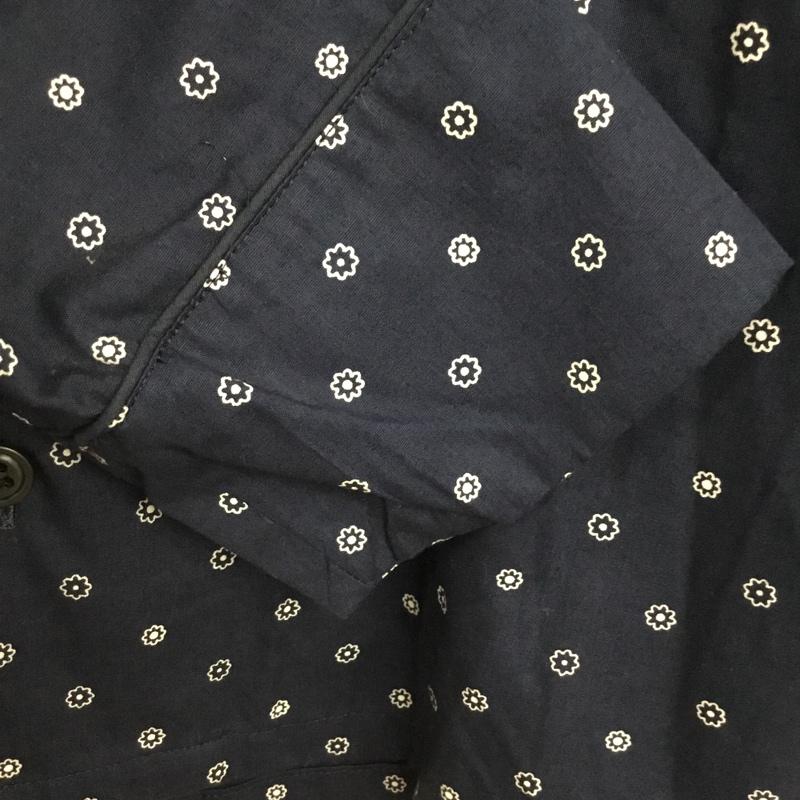 コードナンバーエイト CHORD NUMBER EIGHT シャツ、ブラウス 長袖 N8M1H1-SH02 PAJAMA SHIRT パジャマシャツ XS 総柄 紺 / ネイビー / メンズ USED 古着 中古 10072217