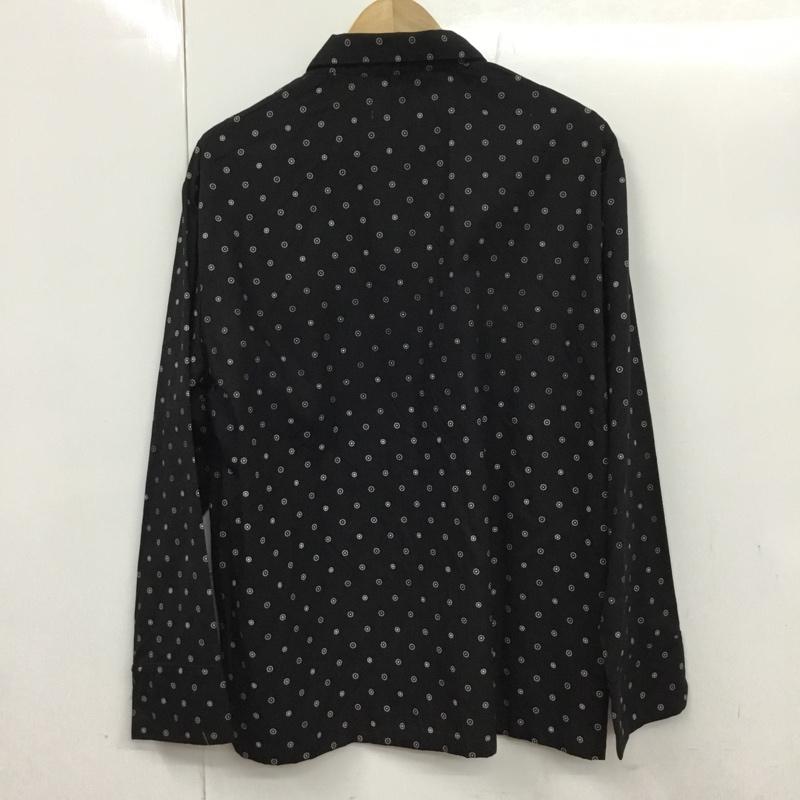 コードナンバーエイト CHORD NUMBER EIGHT シャツ、ブラウス 長袖 N8M1H1-SH02 PAJAMA SHIRT パジャマシャツ S 総柄 黒 / ブラック / メンズ USED 古着 中古 10072233