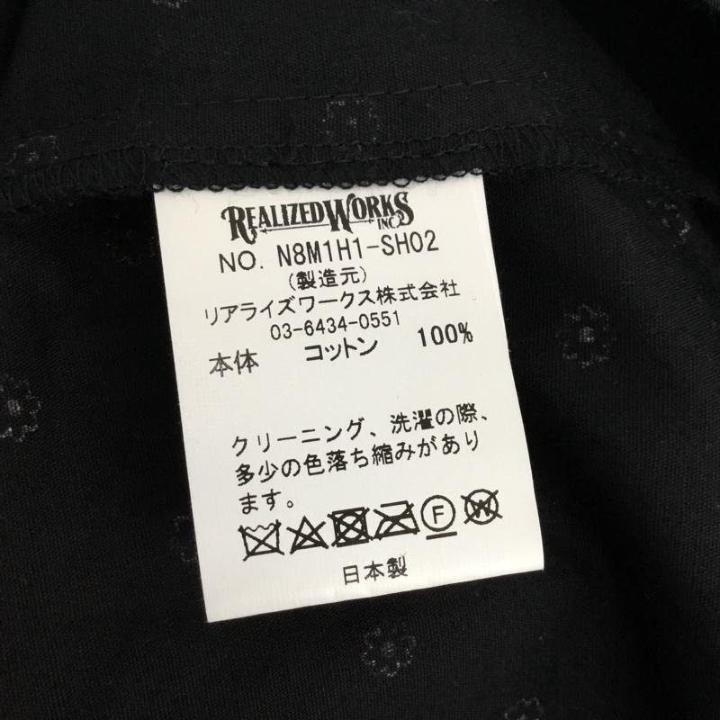 コードナンバーエイト CHORD NUMBER EIGHT シャツ、ブラウス 長袖 N8M1H1-SH02 PAJAMA SHIRT パジャマシャツ S 総柄 黒 / ブラック / メンズ USED 古着 中古 10072233