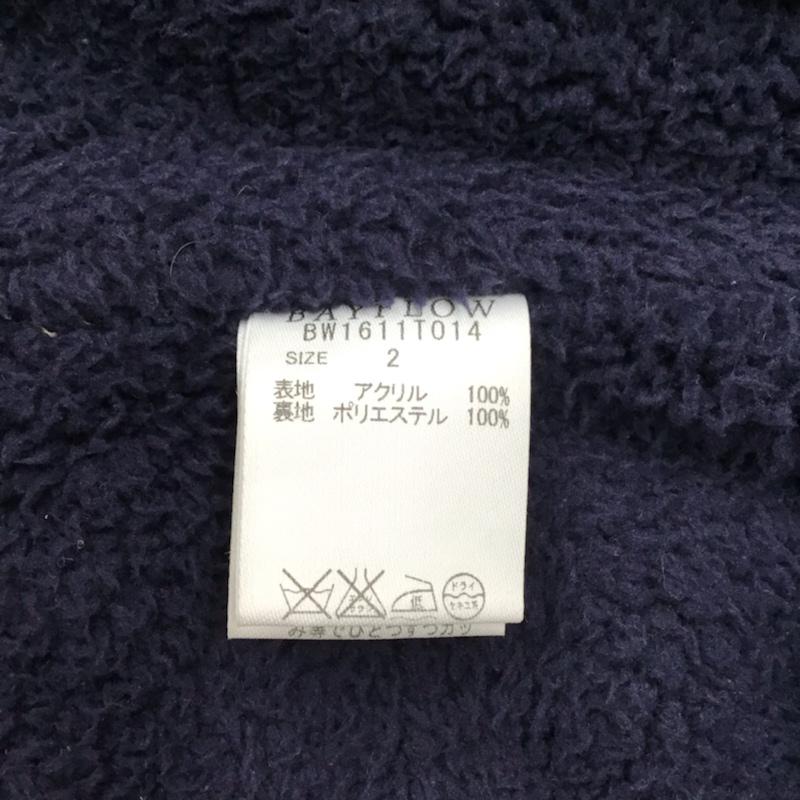 ベイフロー BAYFLOW コート コート一般 2 無地 紺 / ネイビー / メンズ USED 古着 中古 10072289