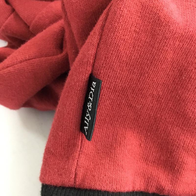 古着 USED カーディガン 長袖 L 無地 赤 / レッド / メンズ USED 古着 中古 10072306