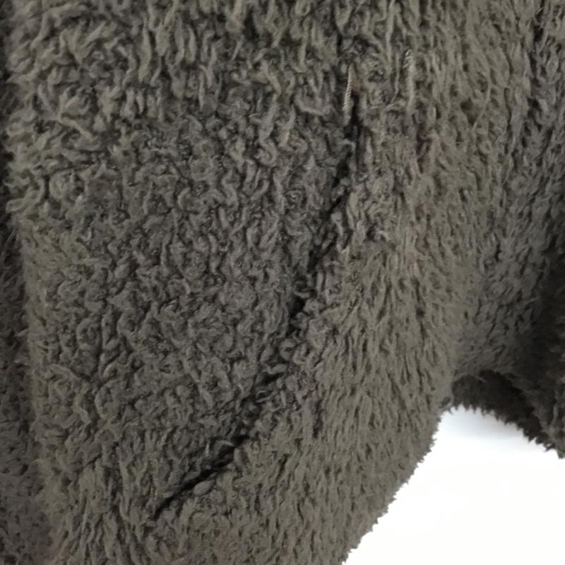 ベアフットドリームズ BAREFOOT DREAMS パーカー 長袖 ジップ S 無地 茶 / ブラウン / メンズ USED 古着 中古 10072313