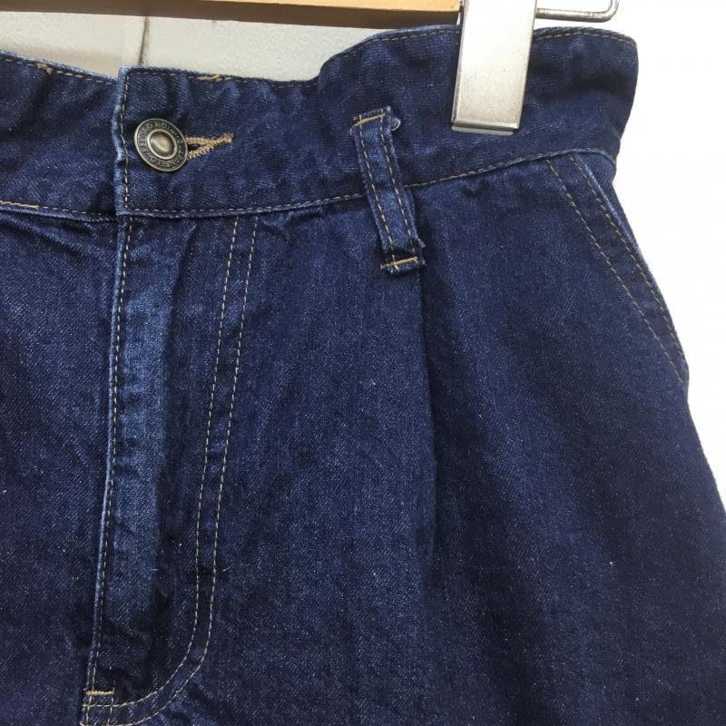 ダズリン dazzlin パンツ ショートパンツ M 無地 インディゴ / インディゴ / レディース USED 古着 中古 10072333