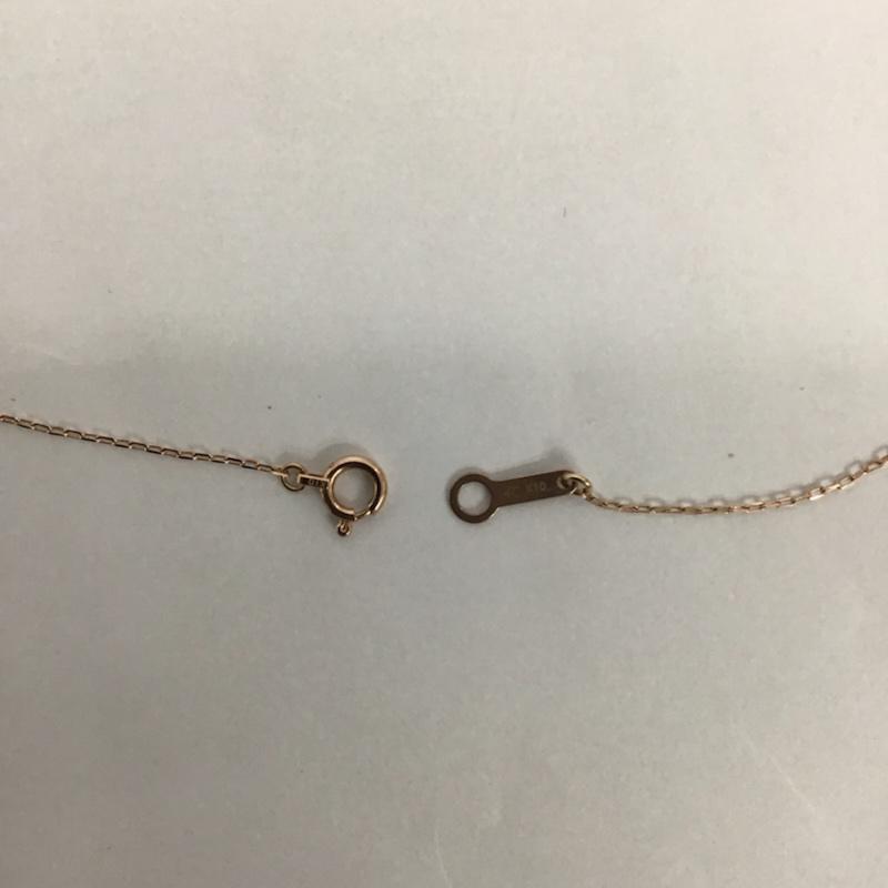 ヨンドシー 4℃ アクセサリー ネックレス、ペンダント K10 ピンクゴールド 箱有 桃 / ピンク / レディース USED 古着 中古 10072347