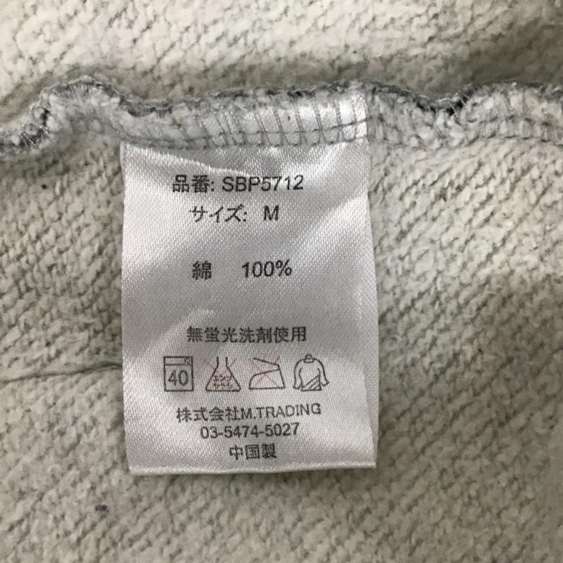 サブサエティ Subciety パーカー 長袖 SBP5712 プルオーバー 裏起毛 ペイズリー M 総柄 灰 / グレー / メンズ USED 古着 中古 10072375